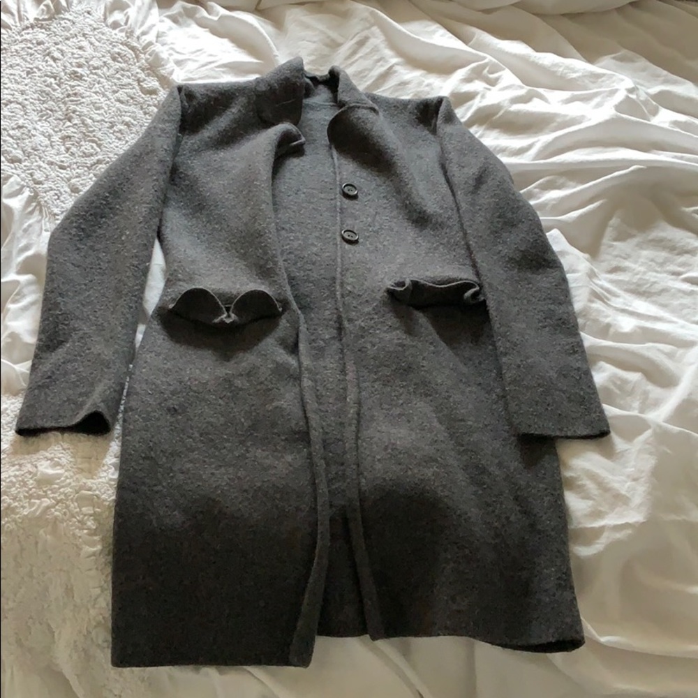 Cashmere/wool blend cardigan